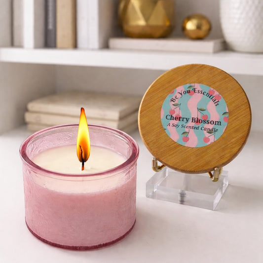 Classic Cherry Blossom Scented Candle