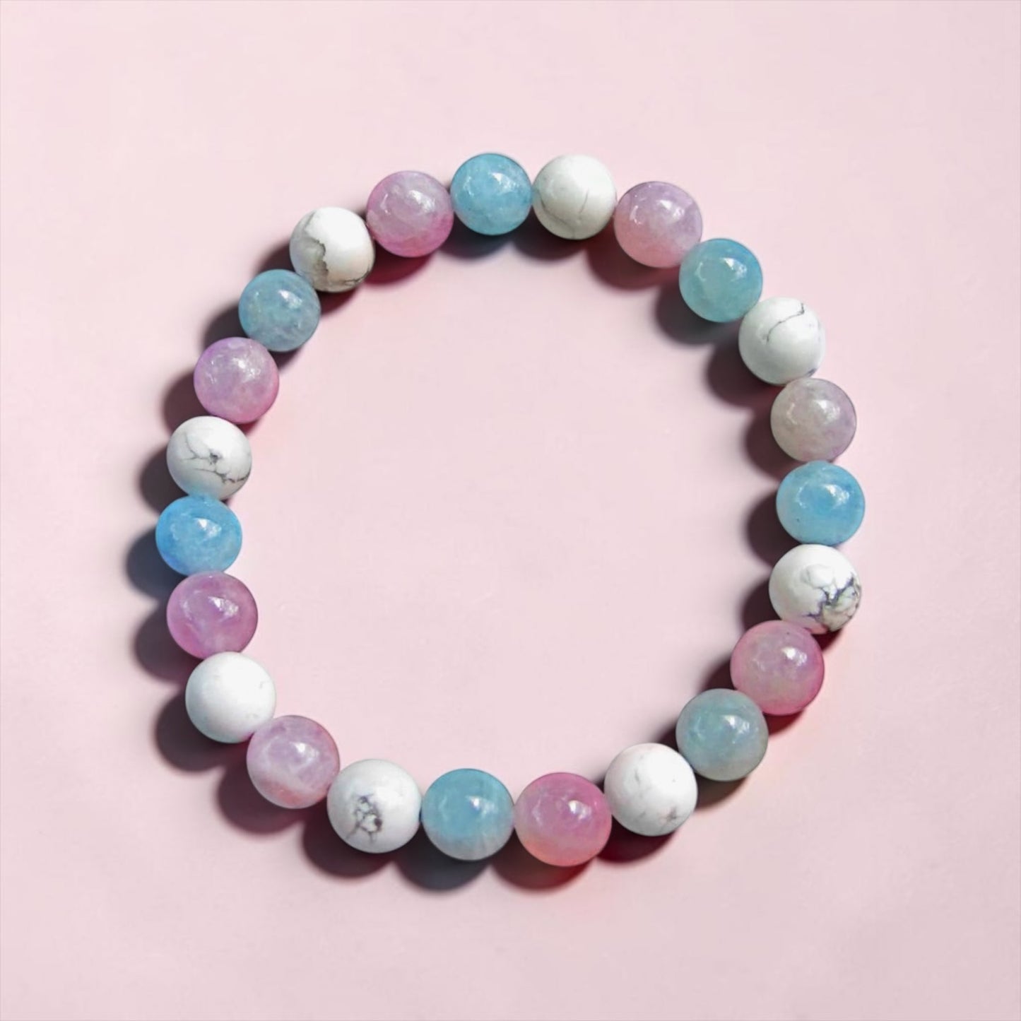 Reiki Crystal Healing Beaded Bracelet - Peace