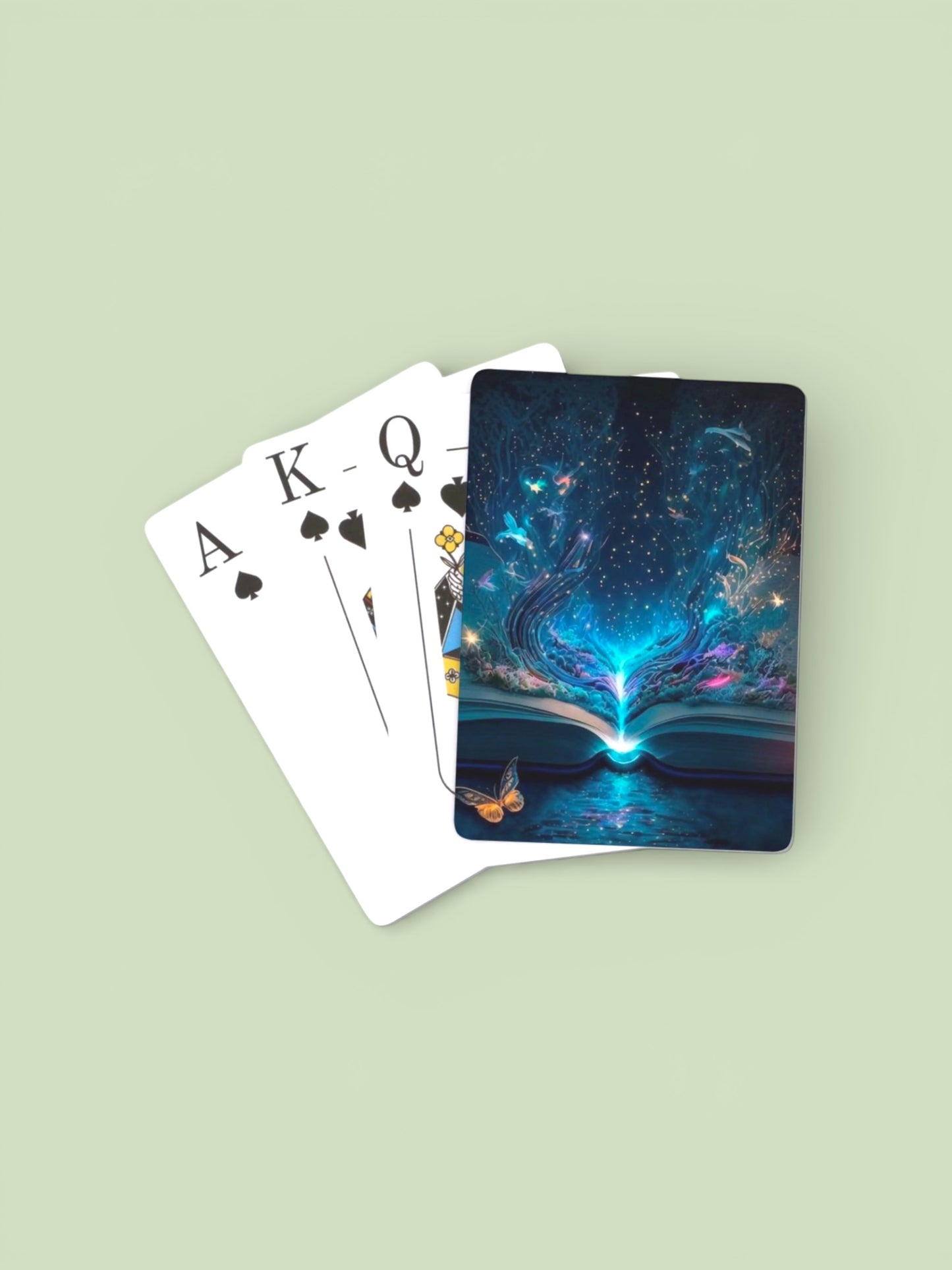 Magical Card Deck with Acrylic Case