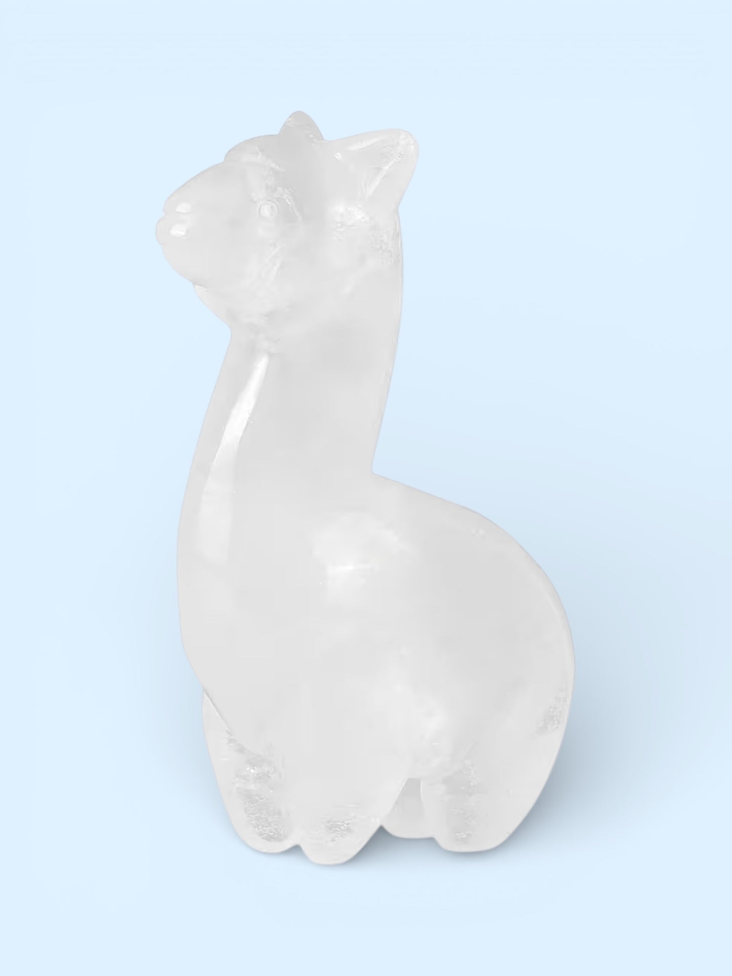 Crystal Llama Figurines