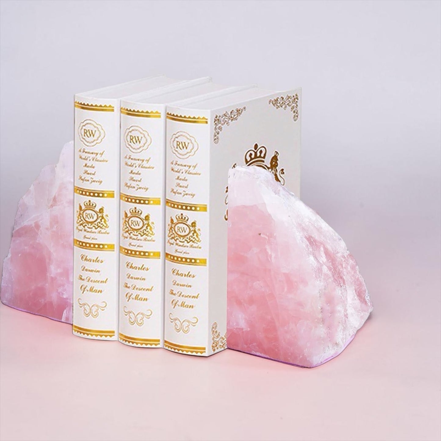 Heavy Duty Crystal Bookends