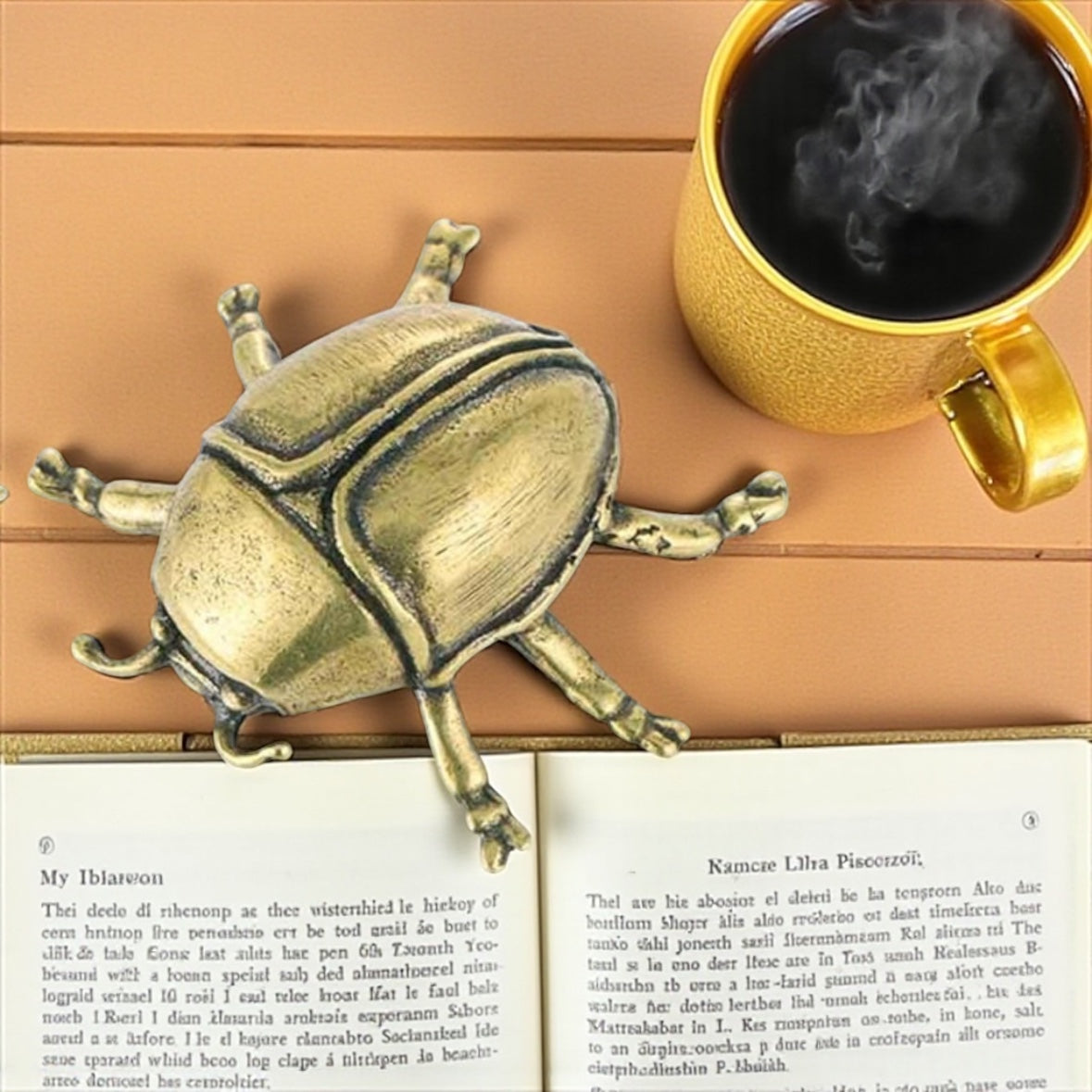 Vintage Brass Insect Figures