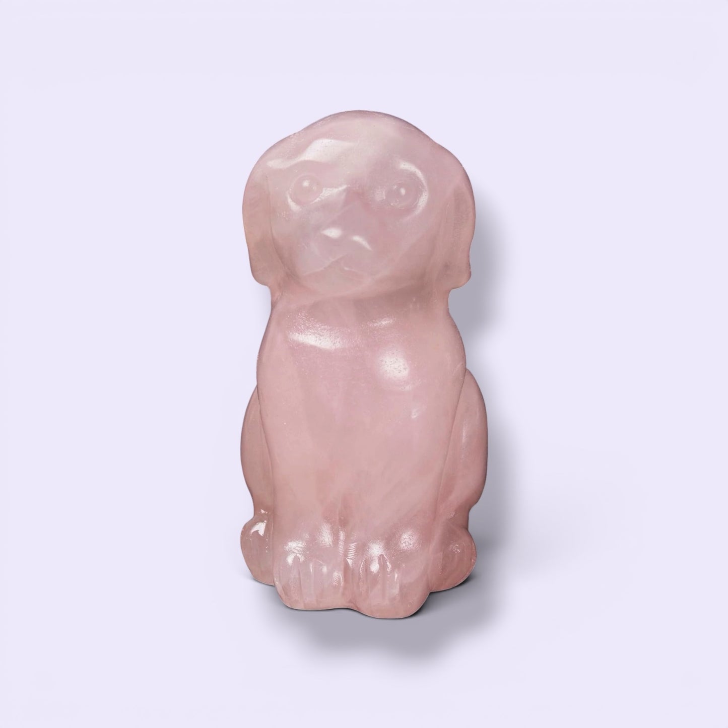 Crystal Dog Figurines