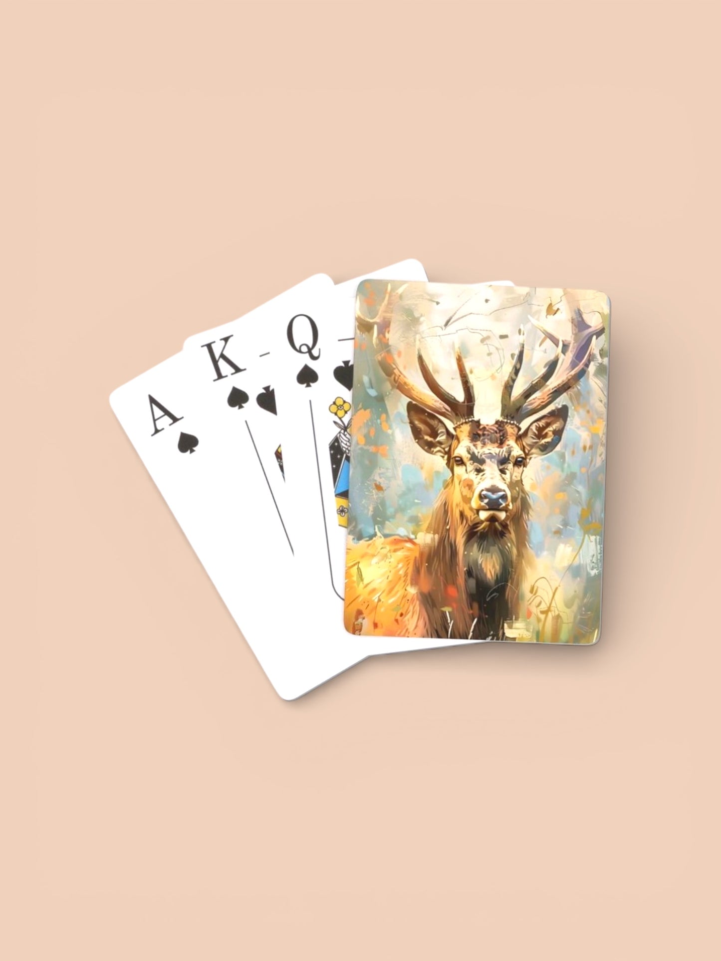 Oil Painting Card Deck with Acrylic Case