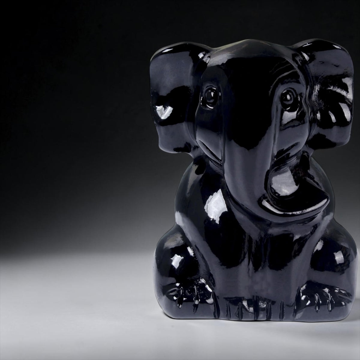 Crystal Elephant Figurines