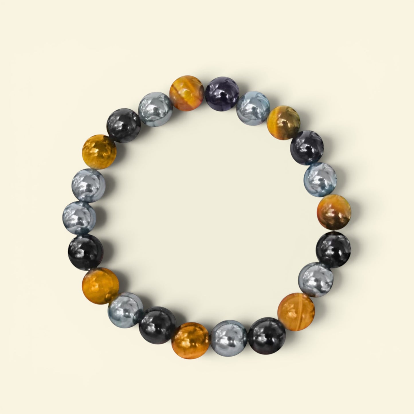 Reiki Crystal Healing Beaded Bracelet - Protection