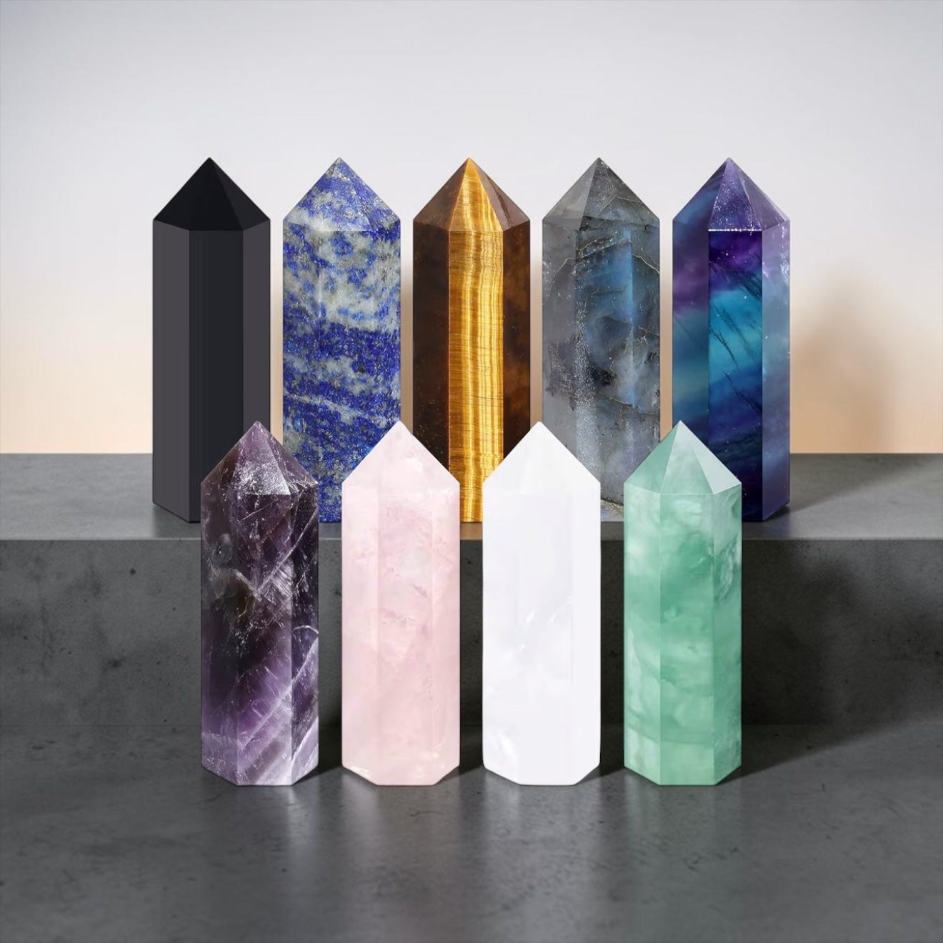 Crystal Wand 2-inch Set – Mix Set of 3 or Mix Set of 6