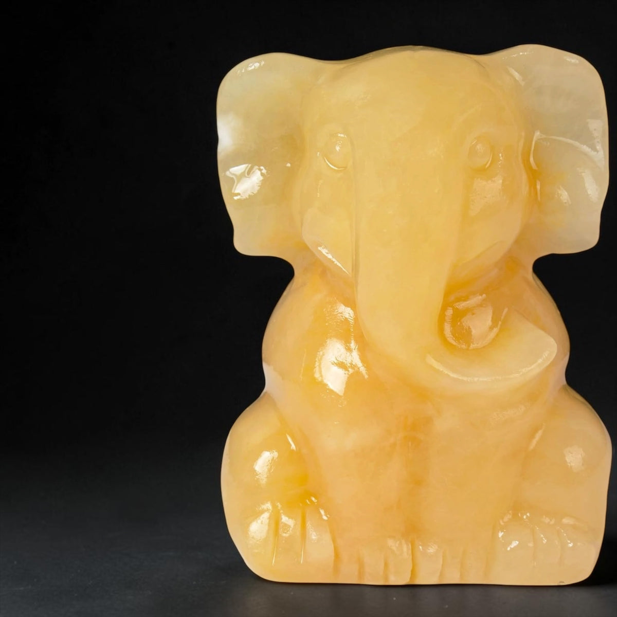 Crystal Elephant Figurines
