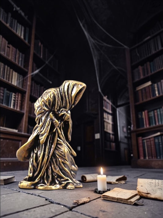 Brass Mini Grimm Reaper Collectible Figurine