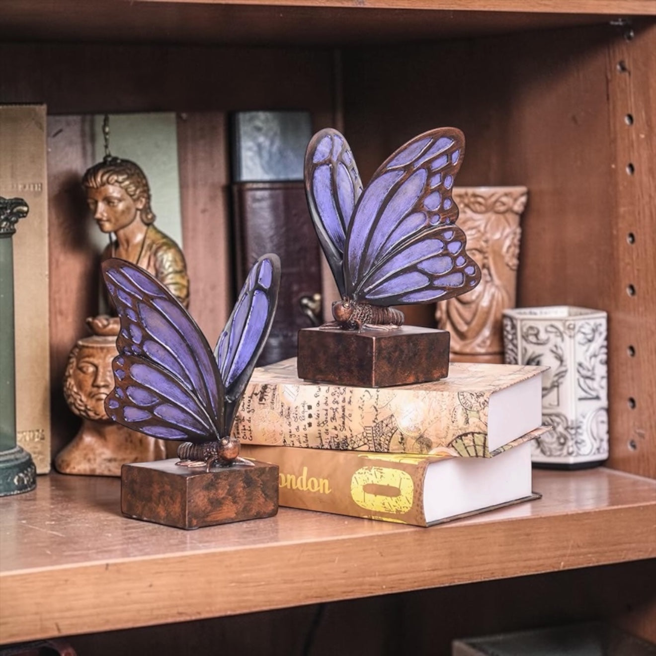 Heavy Duty Butterfly Bookends