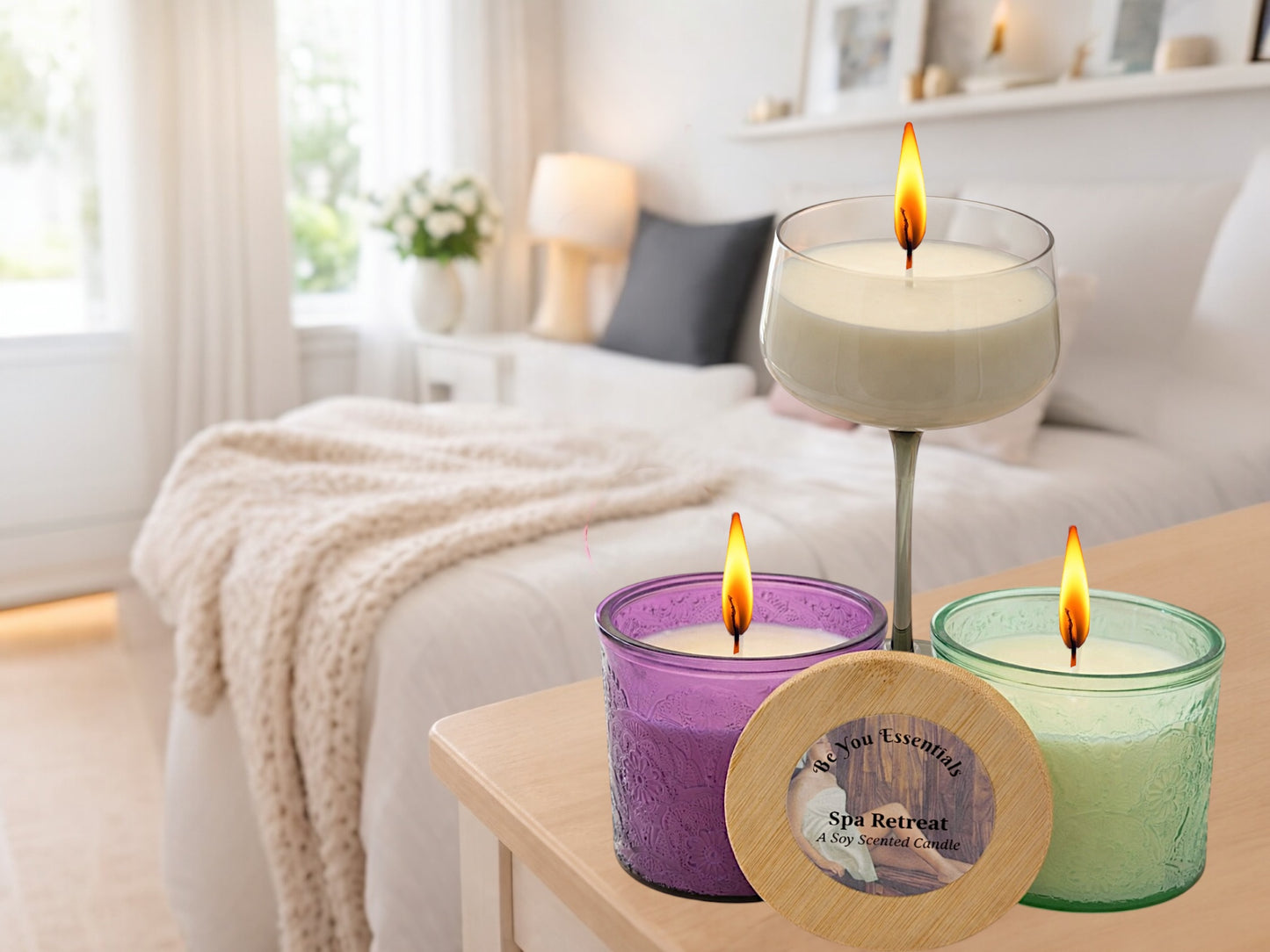 Spa Retreat Scented Candle