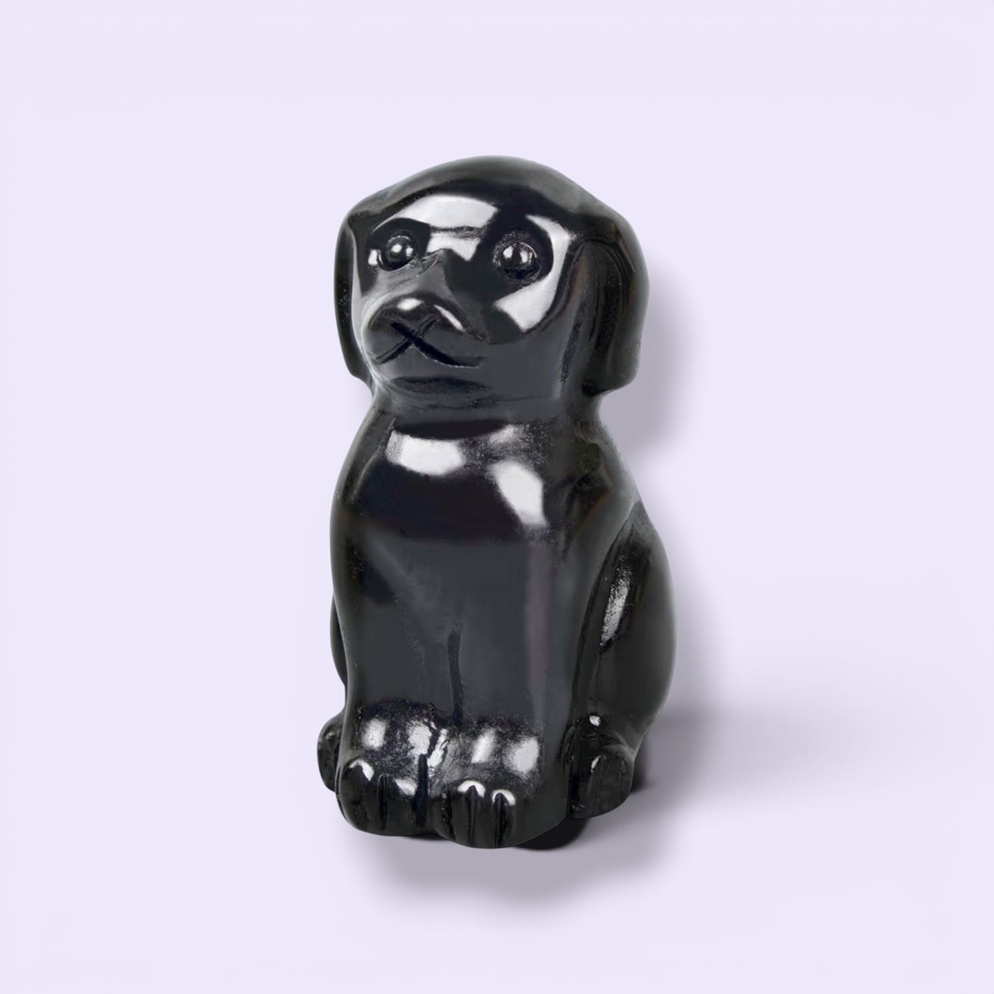 Crystal Dog Figurines