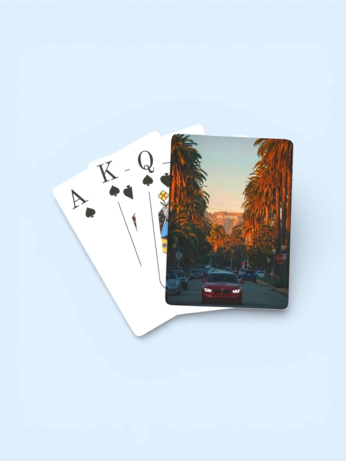World Travels Card Deck with Acrylic Case