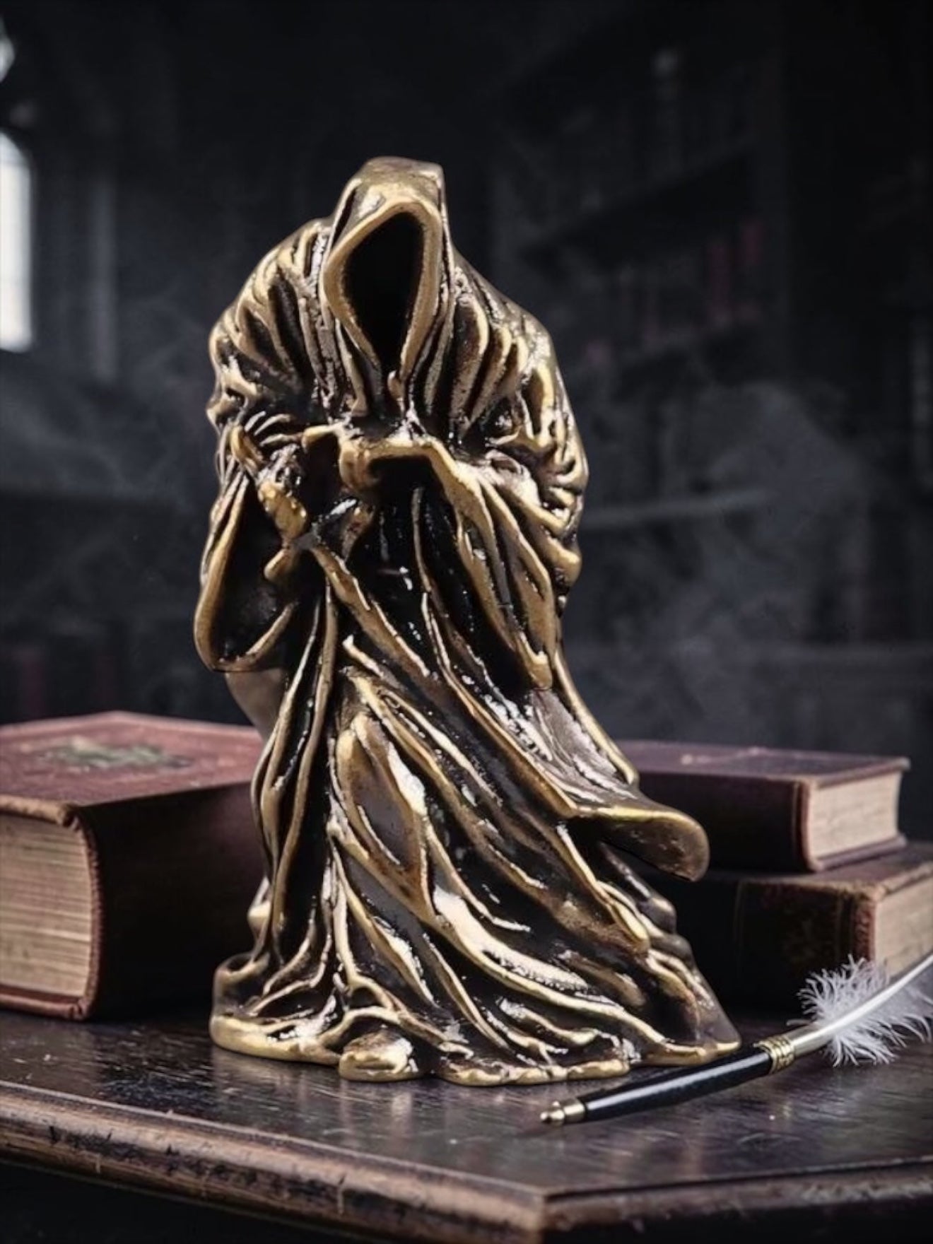 Brass Mini Grimm Reaper Collectible Figurine