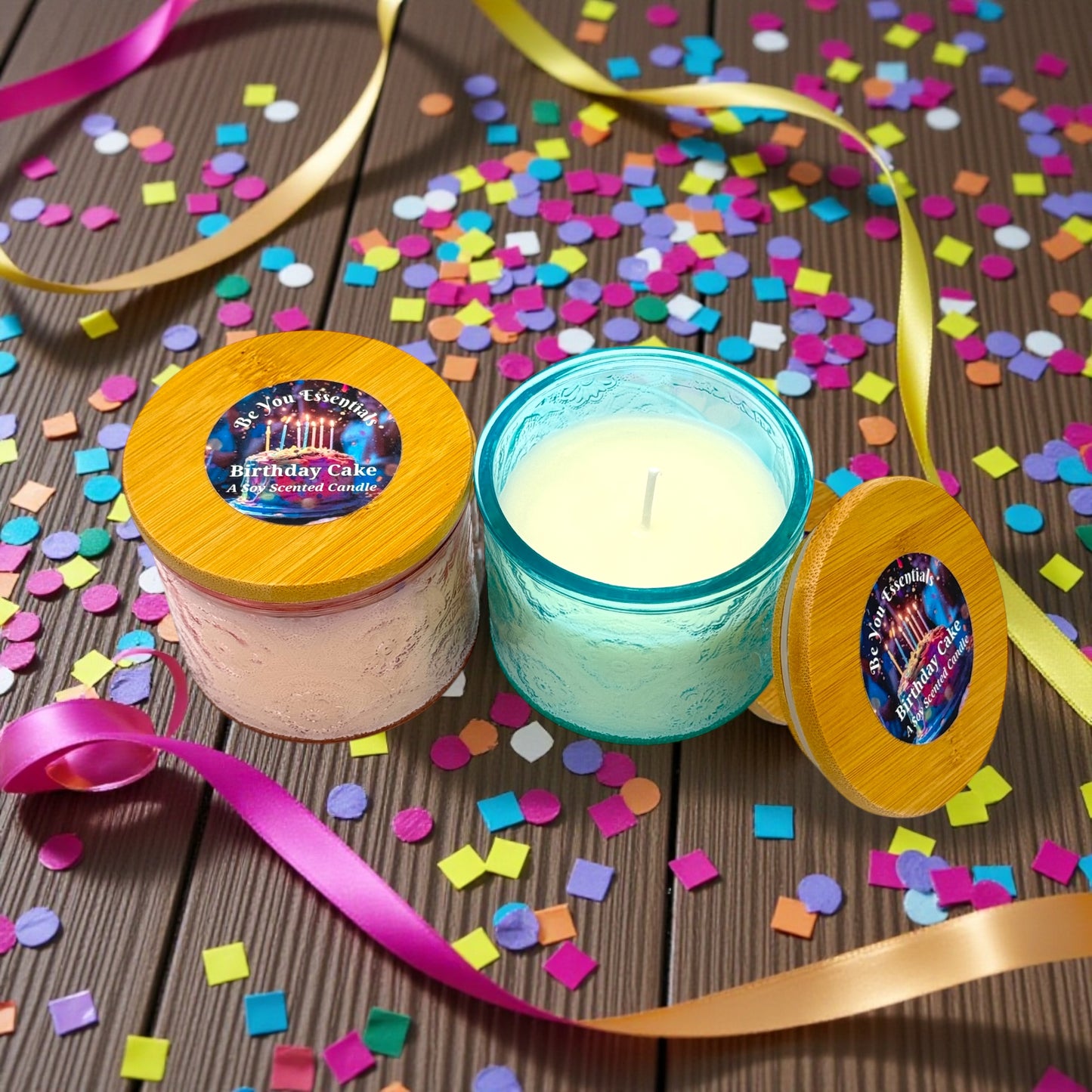 Classic Birthday Cake Scented Candle