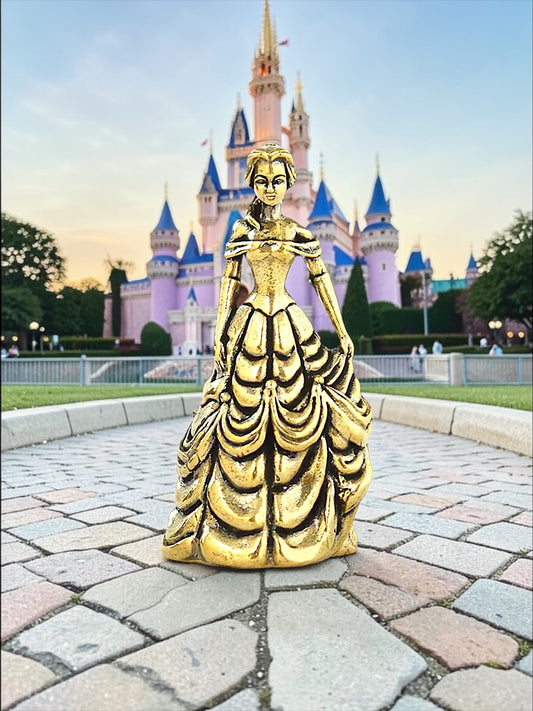 Brass Mini Snow White Collectible Figurine