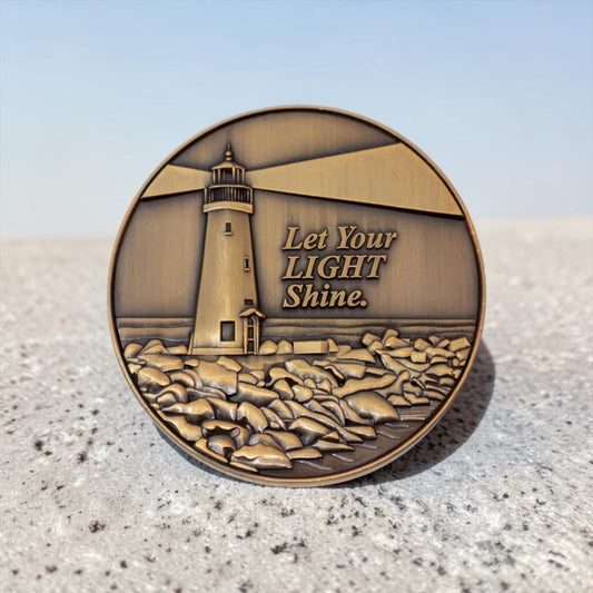Let Your Light Shine Collectible Coin