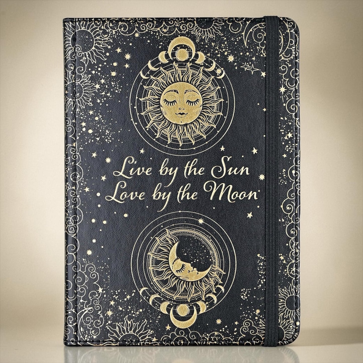 Live By The Sun, Love By The Moon Lined Journal