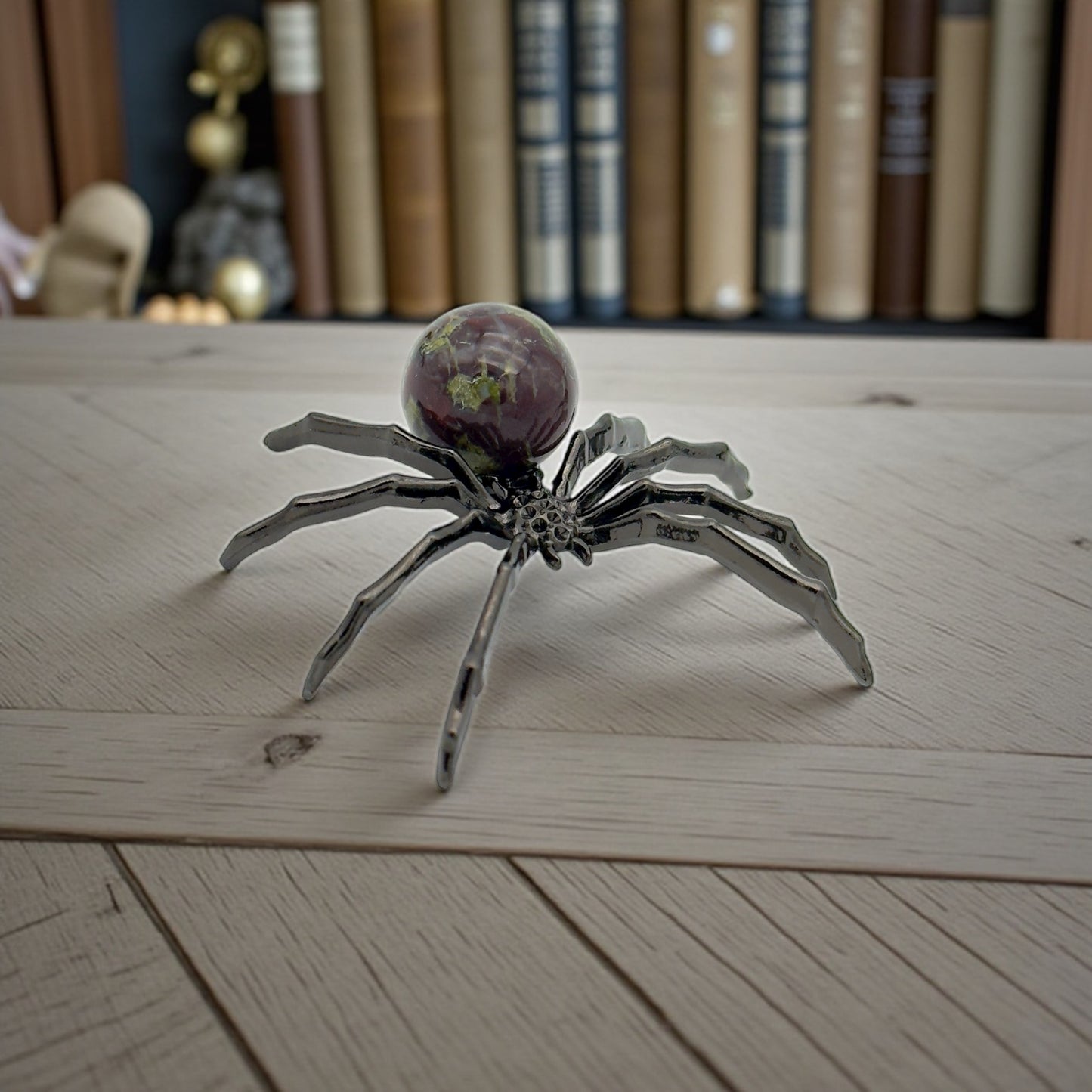 Spider Crystal Ball Figures