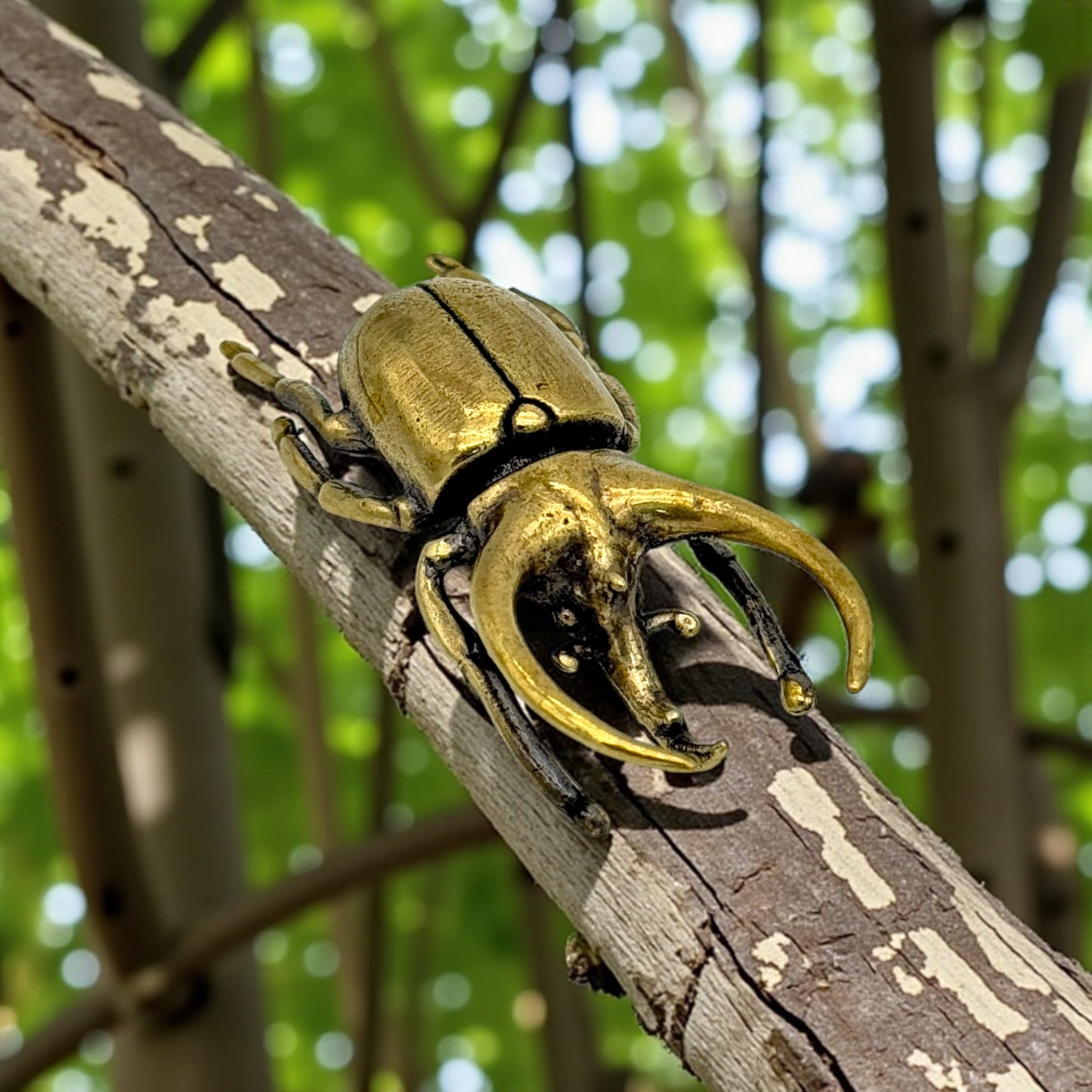 Vintage Brass Insect Figures