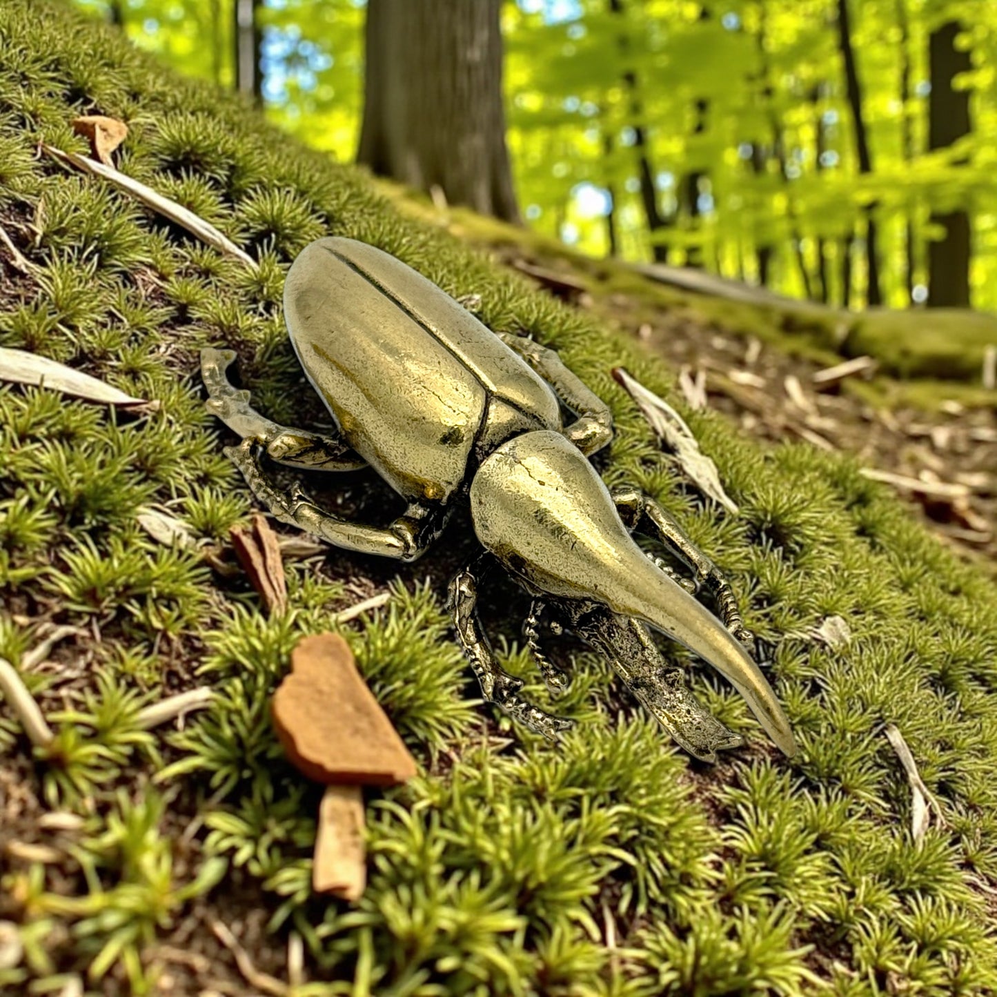Vintage Brass Insect Figures