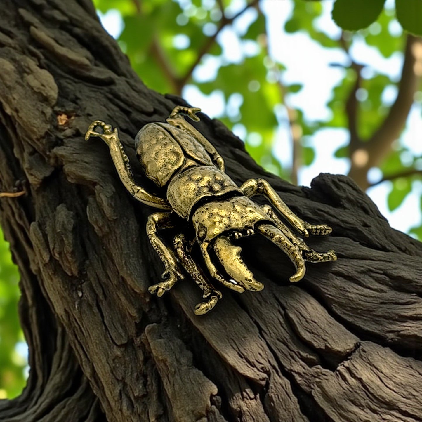 Vintage Brass Insect Figures