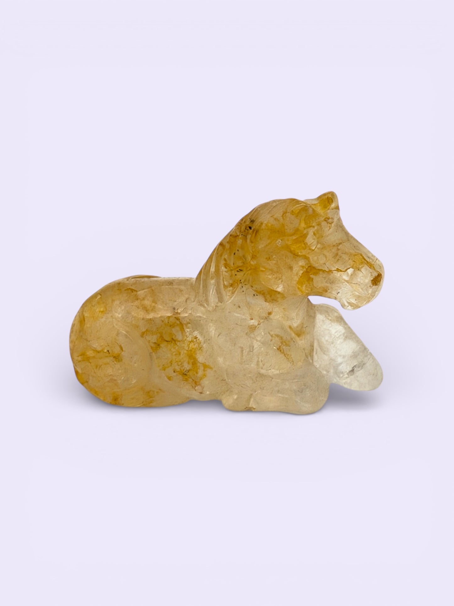 Crystal Horse Figurines