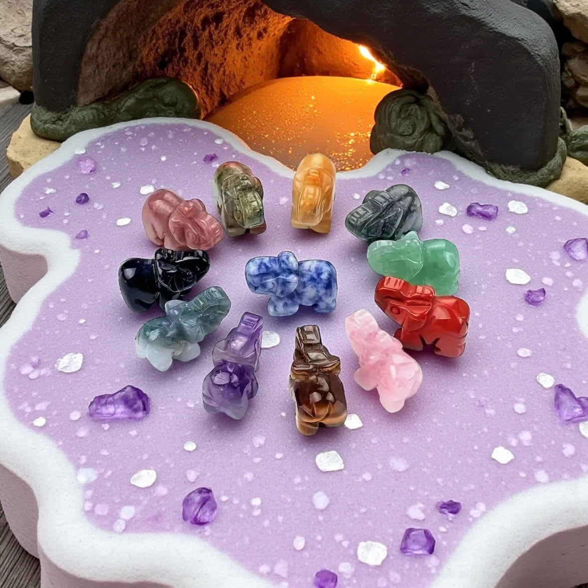 Crystal Mini Figures