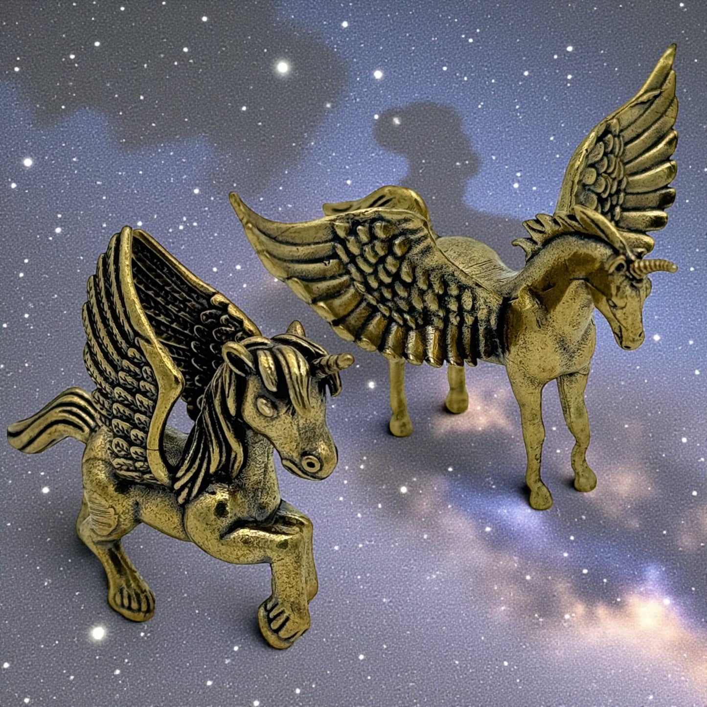 Vintage Brass  Figures