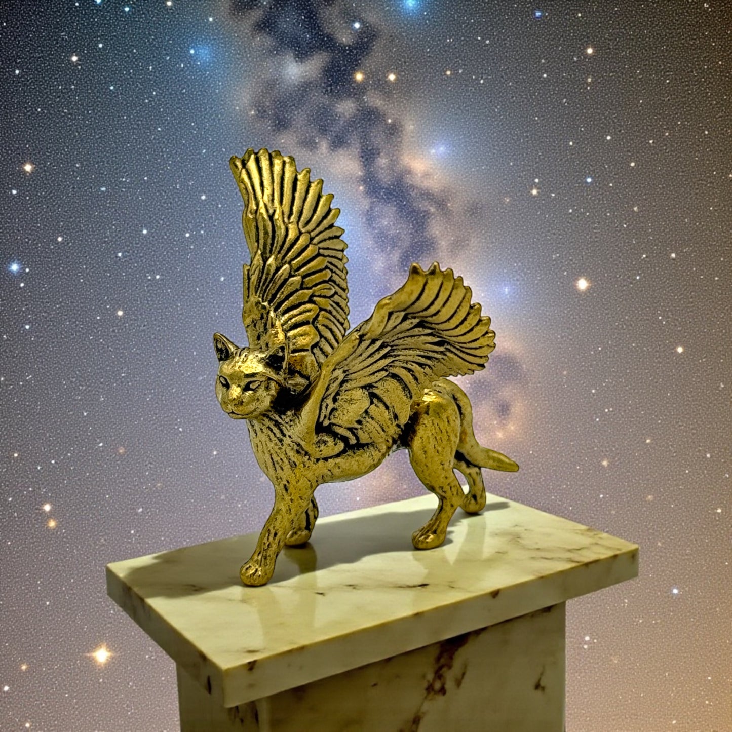 Vintage Brass  Figures