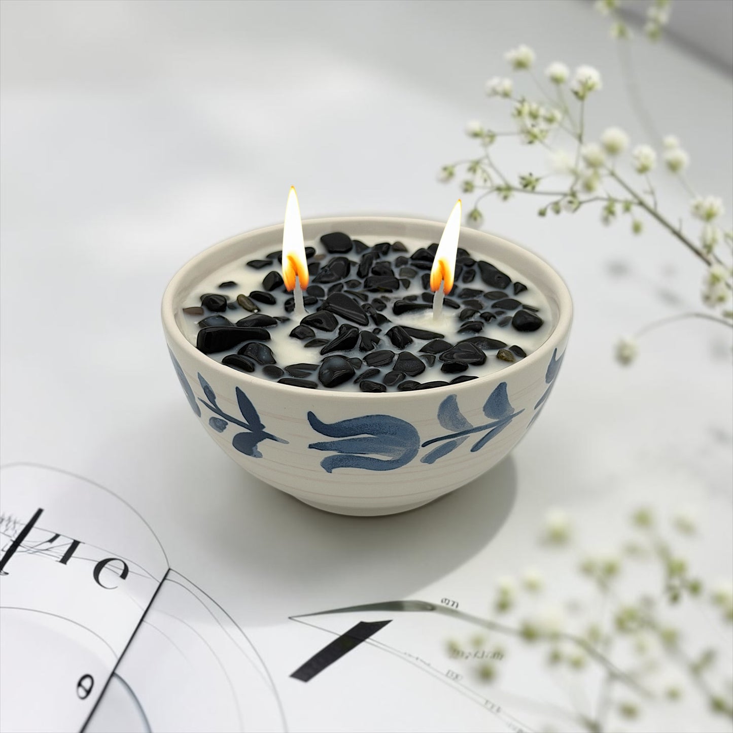 Black Tulips Scented Candle