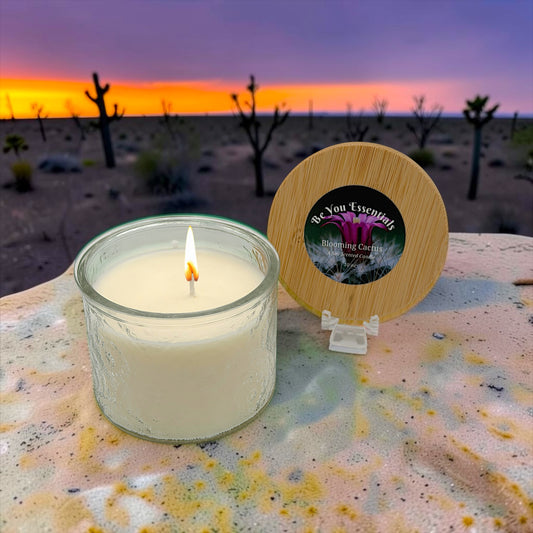 Blooming Cactus Scented Candle