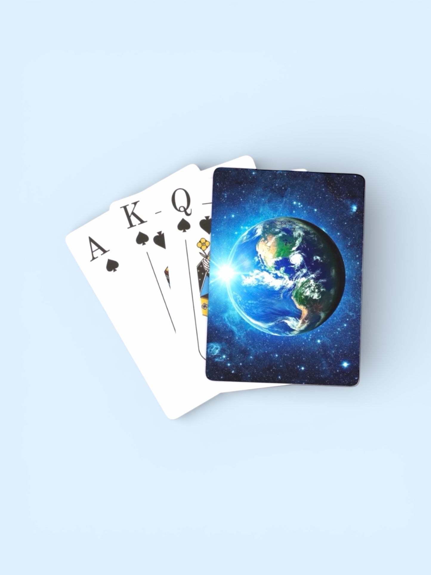 World Travels Card Deck with Acrylic Case
