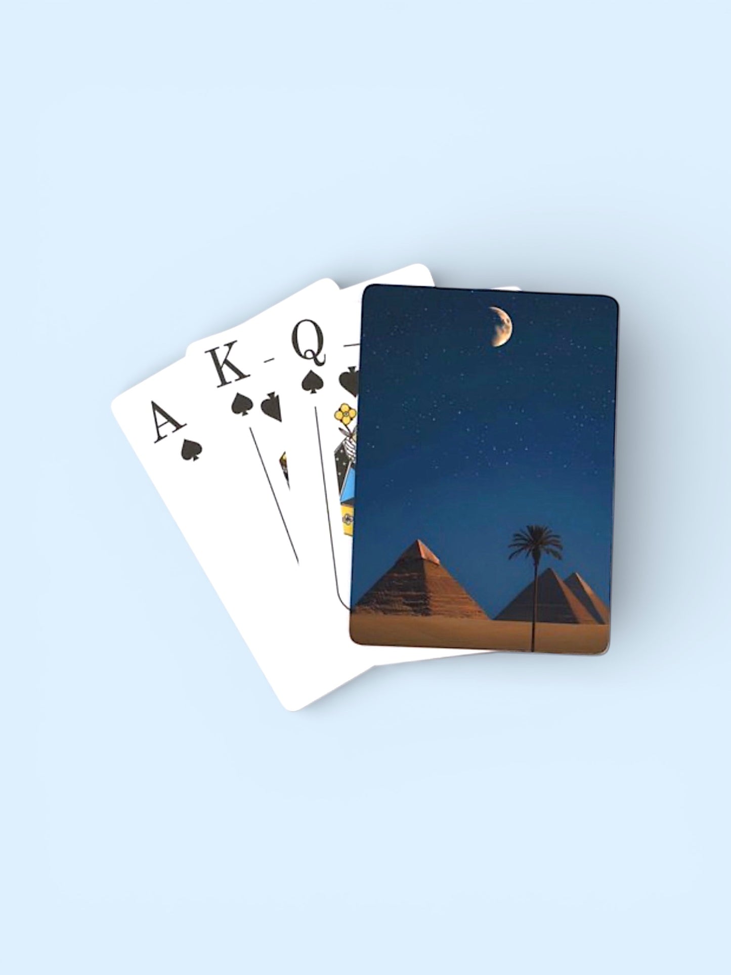 World Travels Card Deck with Acrylic Case