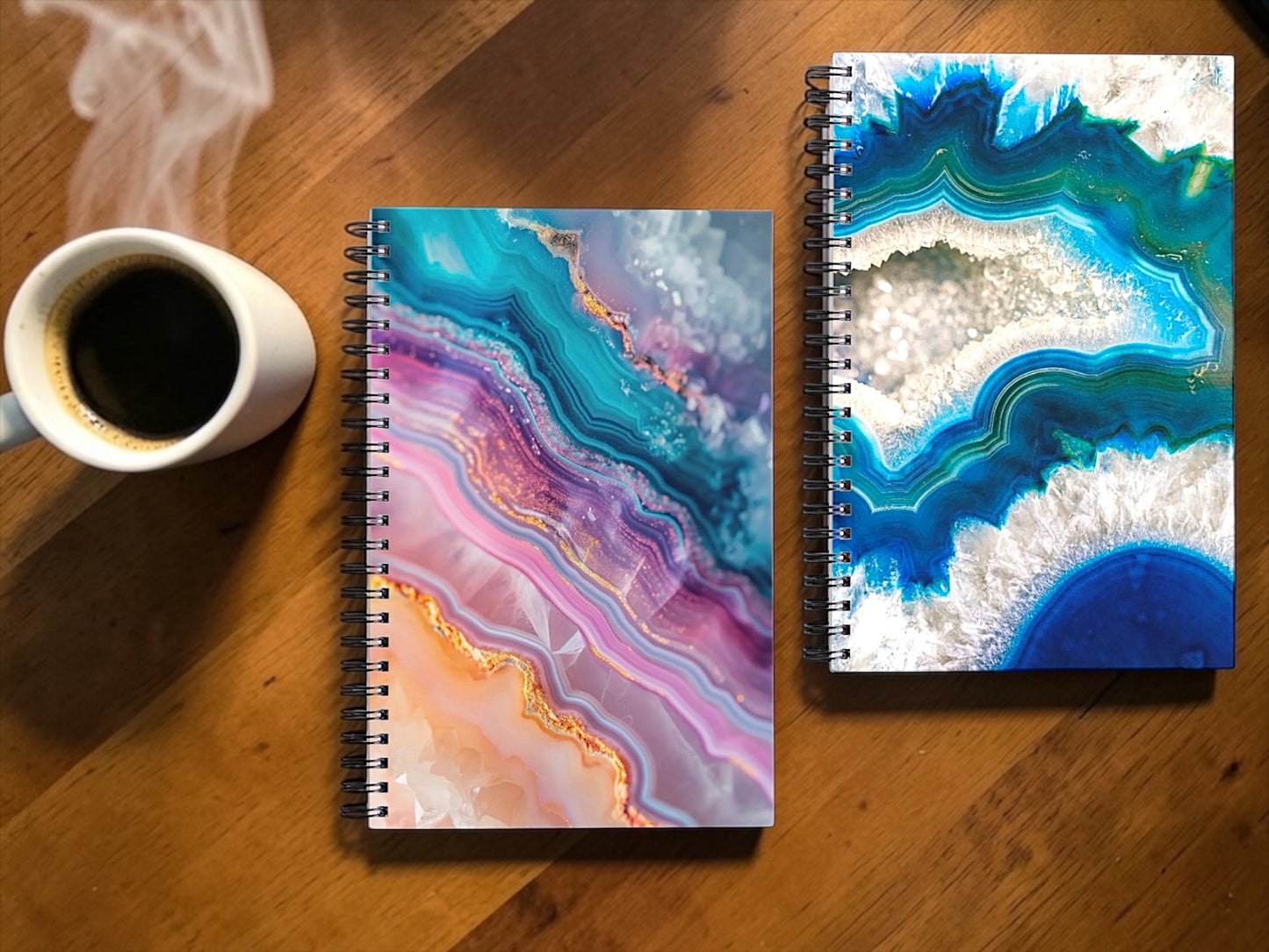 Ruled: Crystal Slices Writing Journal