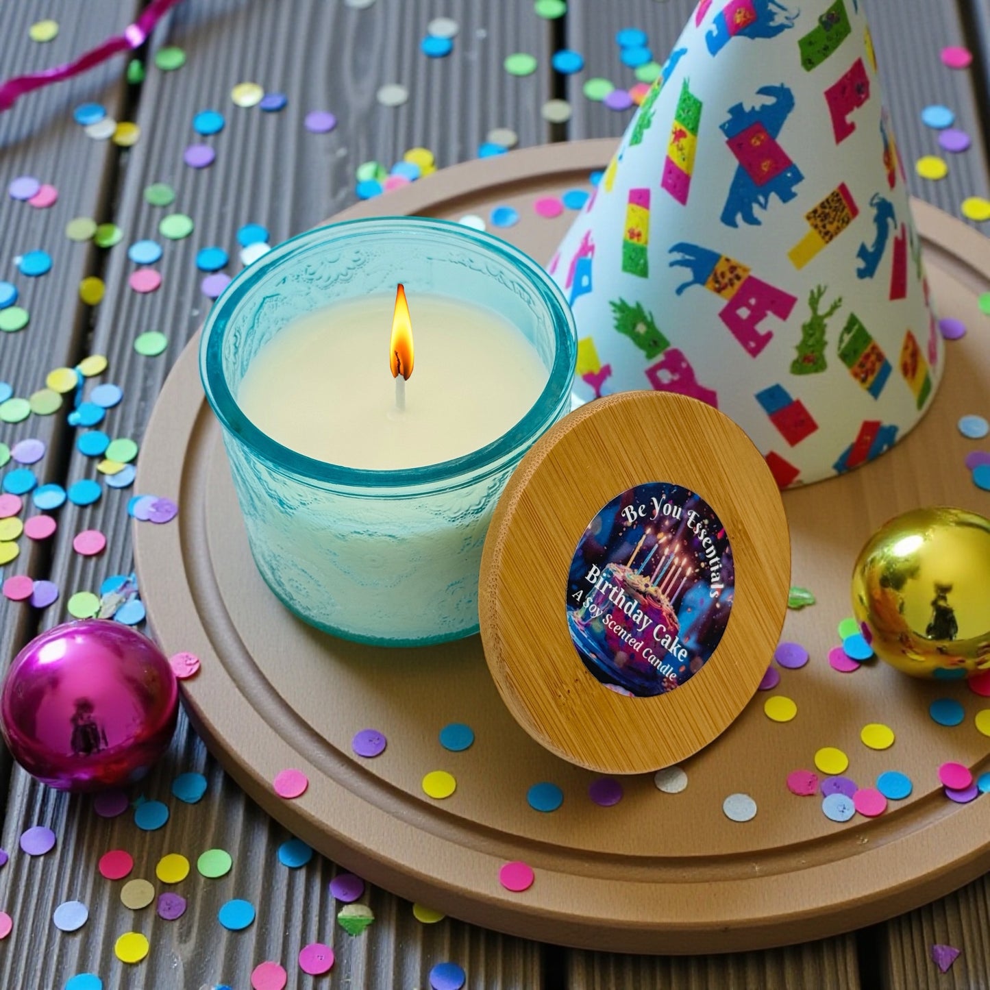 Classic Birthday Cake Scented Candle