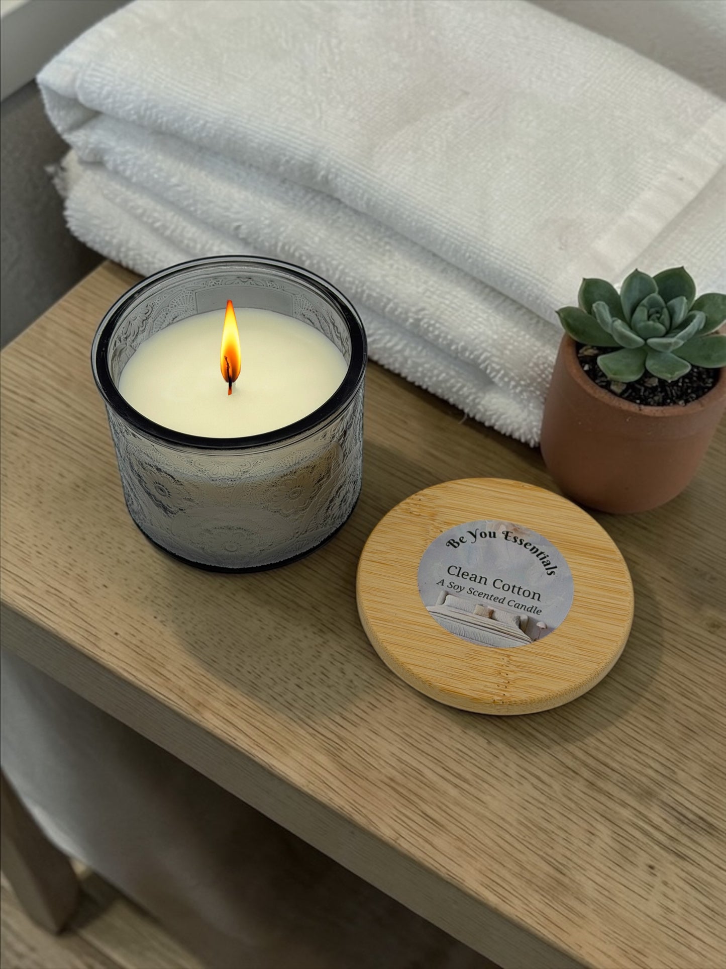 Clean Cotton Scented Candle
