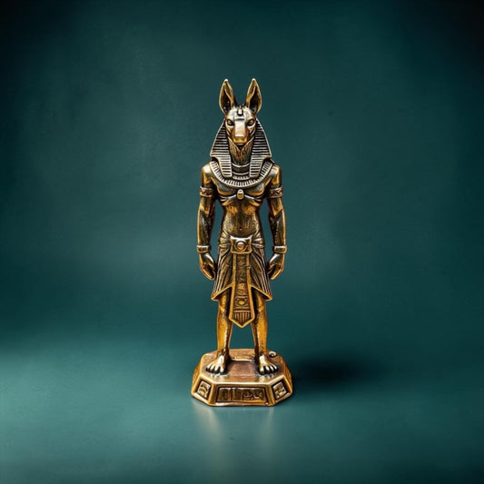 Brass Mini Anubis Collectible Figurine