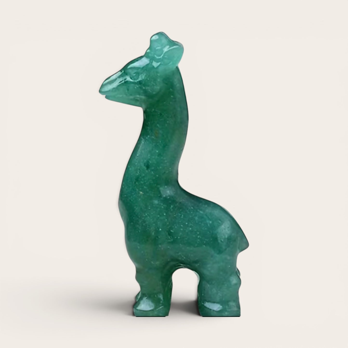 Crystal Giraffe Figurines
