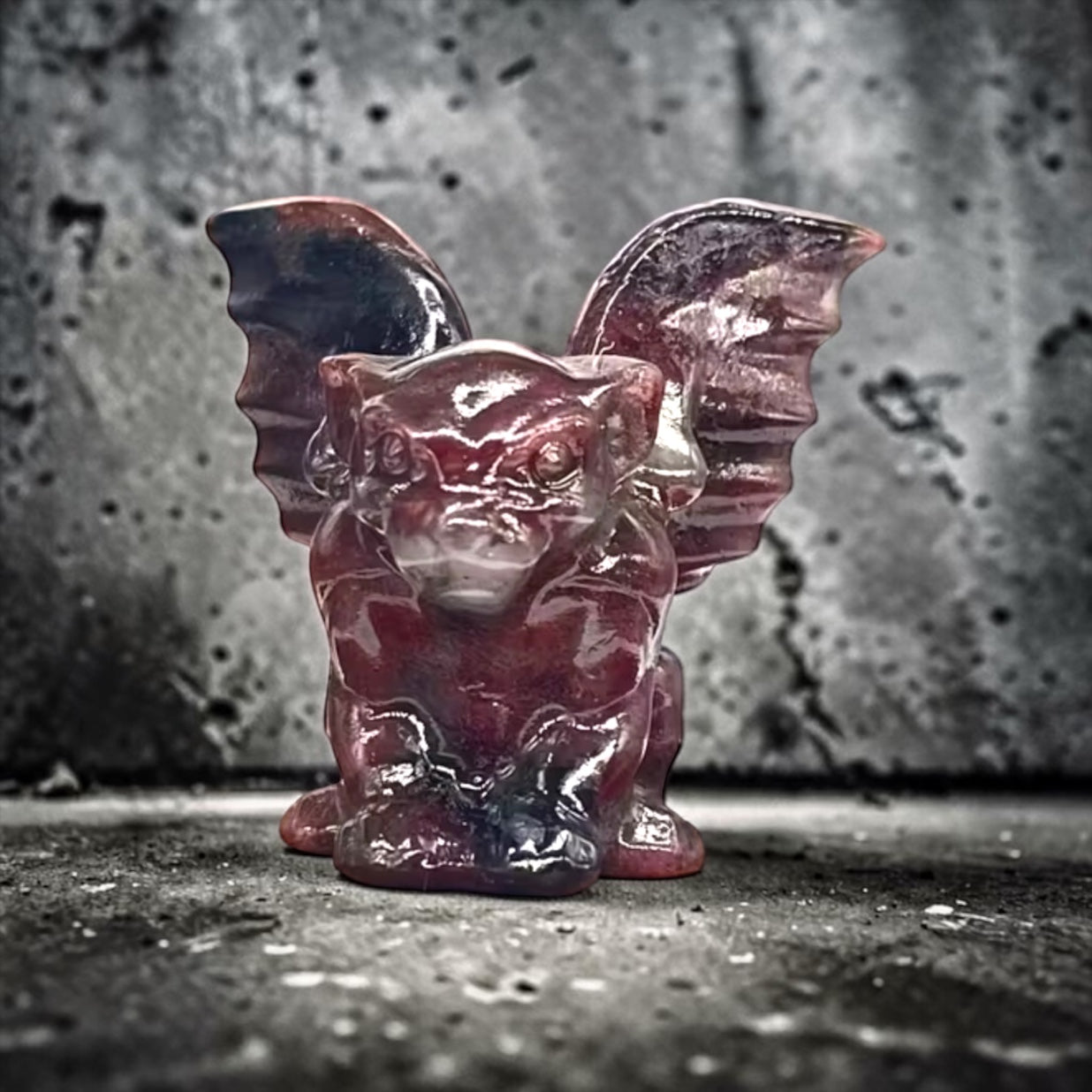 Crystal Gargoyle Figurines