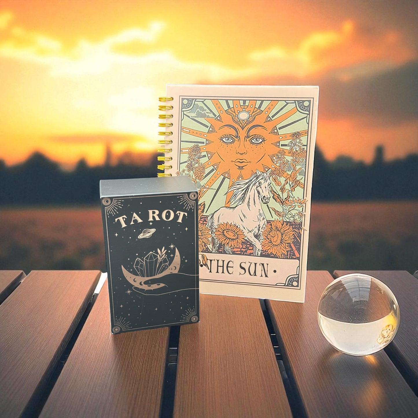 The Sun Tarot Journal Bundle