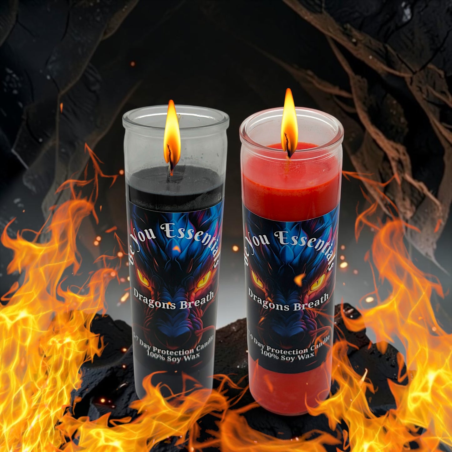 Dragons Breath Protection Candle