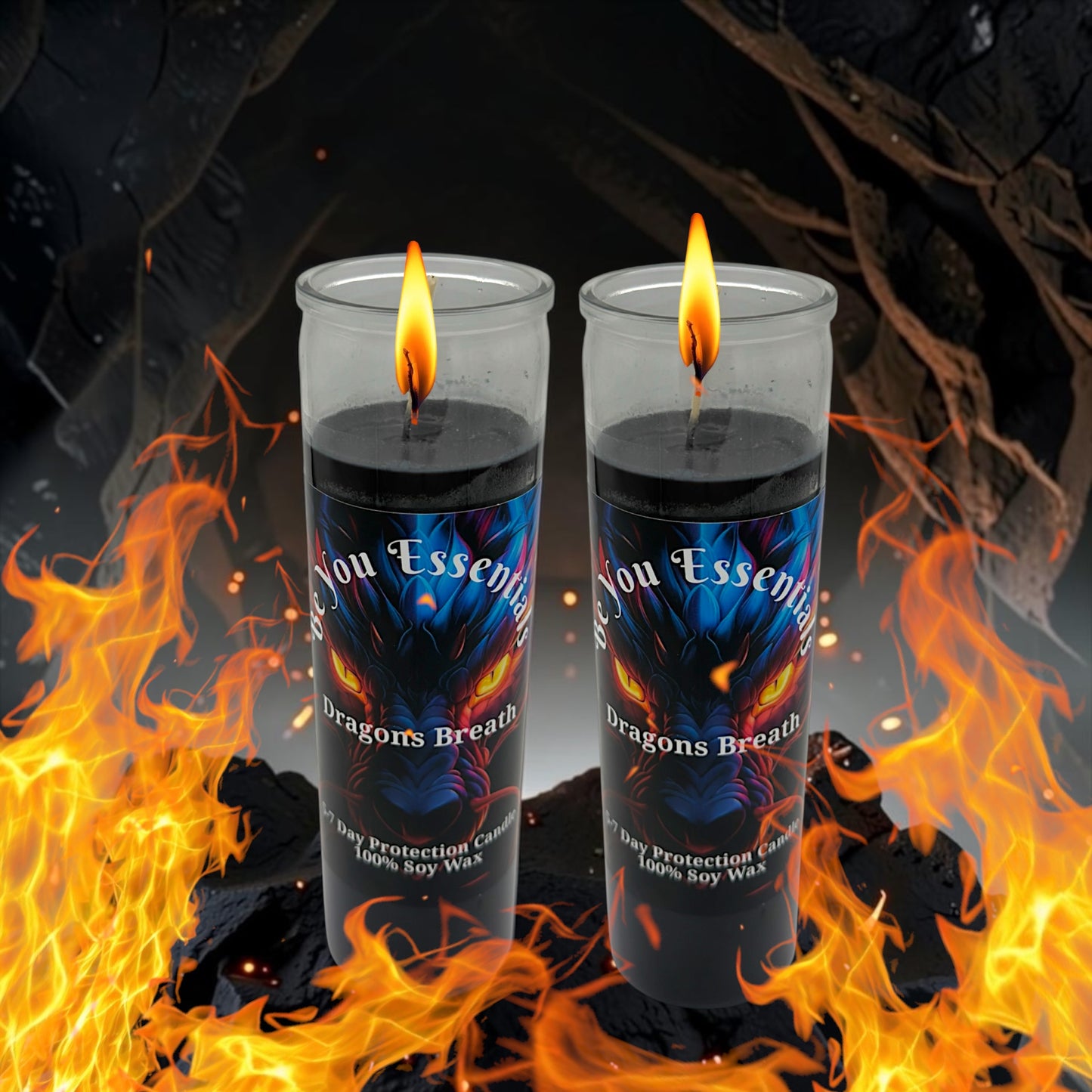 Dragons Breath Protection Candle