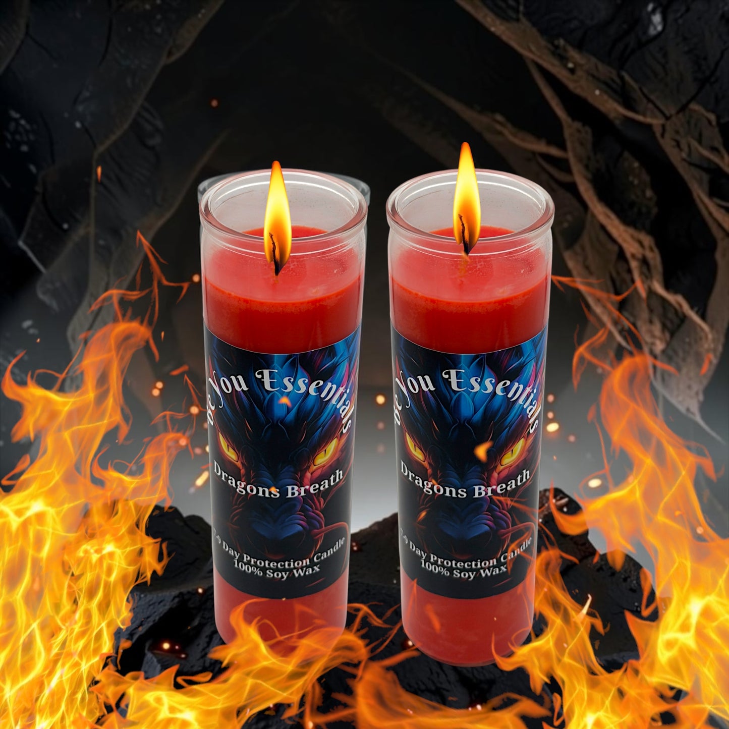 Dragons Breath Protection Candle